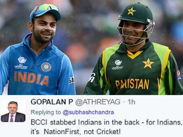 public reaction on 2017 icc champions trophy india vs pakistan match