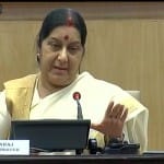EAM Sushma Swaraj addresses MEA annual press conference