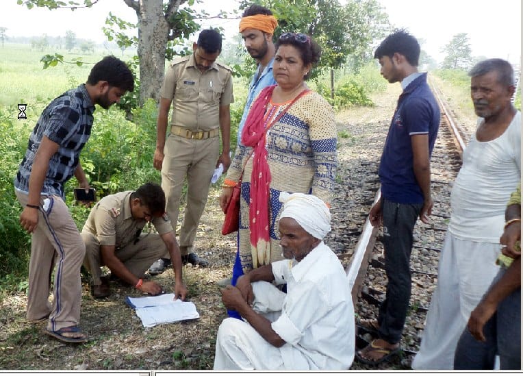 Bride found dead in suspicious circumstances on railway line