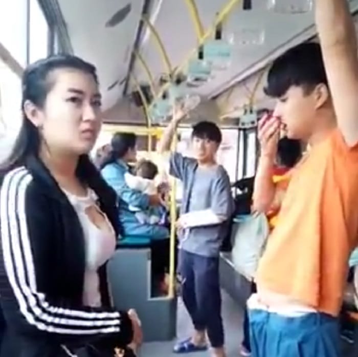 guy’s nose suddenly bleeds after seeing a hot girl in metro