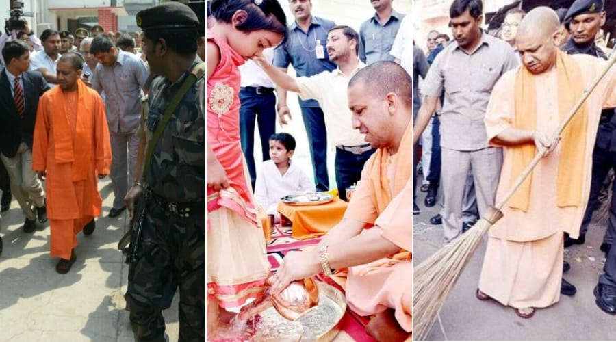 up cm adityanath simple life style