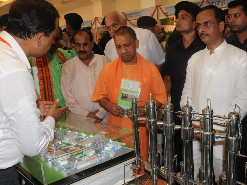 Yogi adityanath speaks on environment conservation.