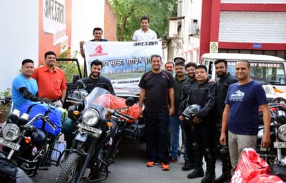 To Wheels to for Special Campaign rally at Manali.