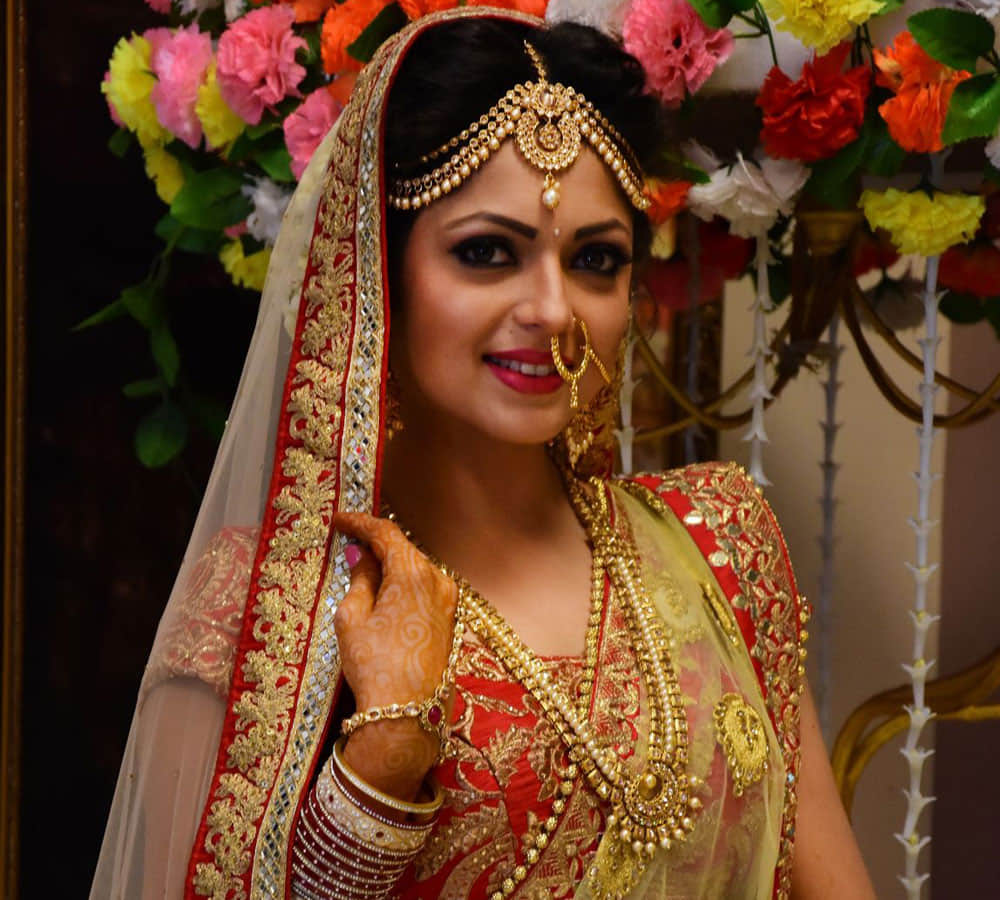 bridal look of tv ki bauein aka erica fernandes divyanka tripathi drashti dhami shivangi joshi who look more beautiful