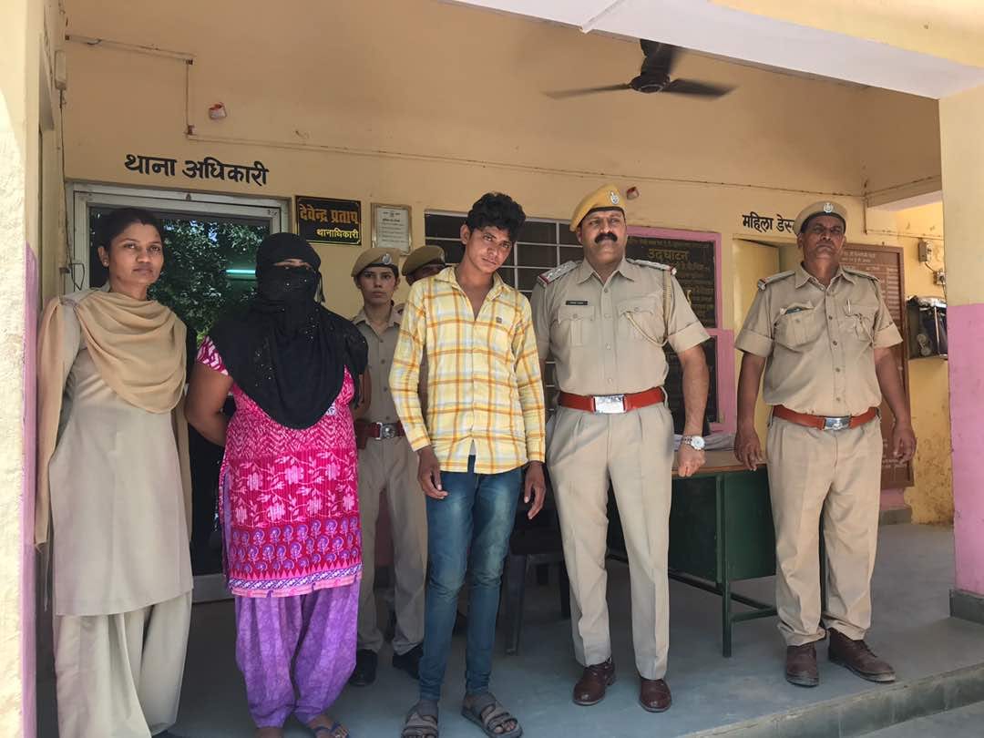  Looted by threatening to file rape case in alwar, two accused arrest