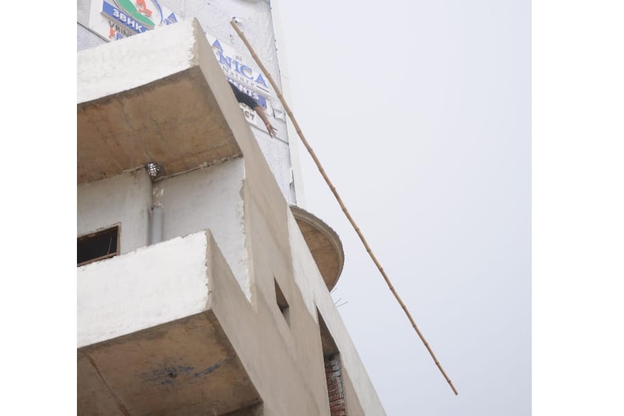 attack on LDA team police lathicharge.