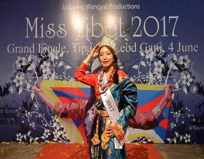 Tenjin Kechho won Miss Tibbat Title.