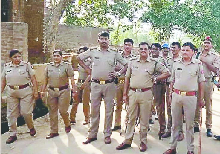 Police Dabish in Sherpur