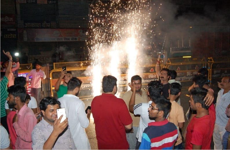 Fireworks at Shiv Chowk