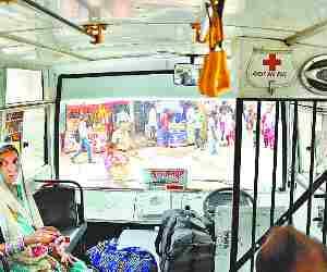 No fire instruments in roadways buses.