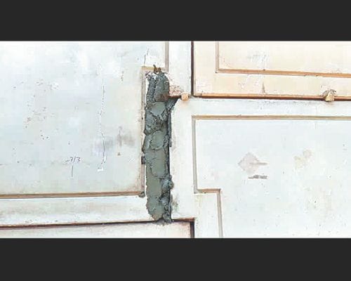 sultangunj flyover cracked within a week