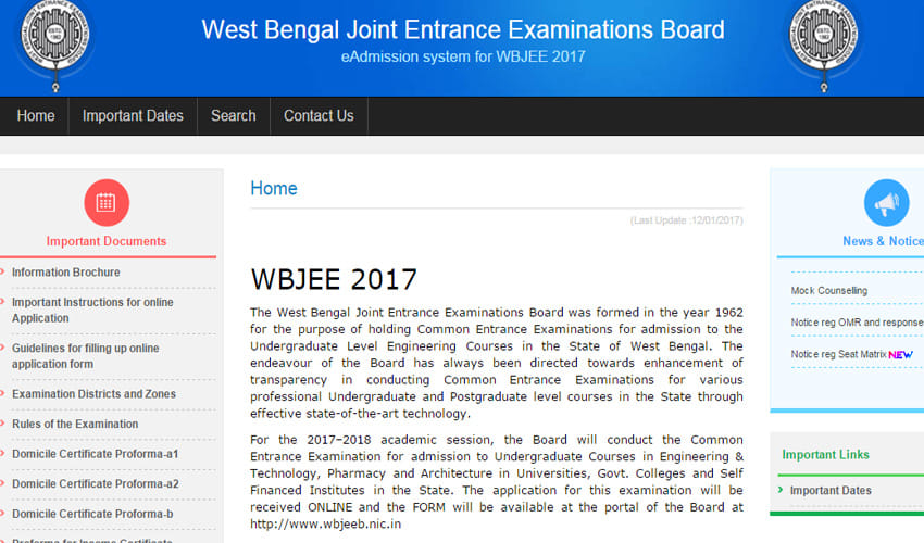 WBJEE Results 2017 will be declared today, check here