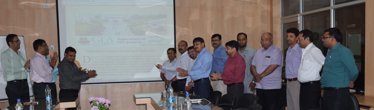 GLA University start e-news letter 'Ping'   