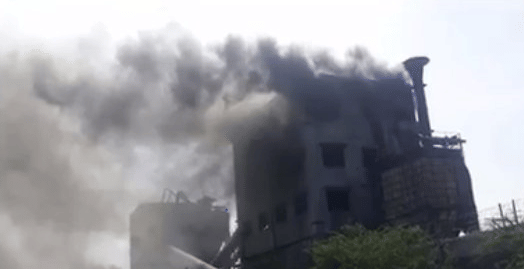 fire broke out in binani cement plant in sirohi two died 