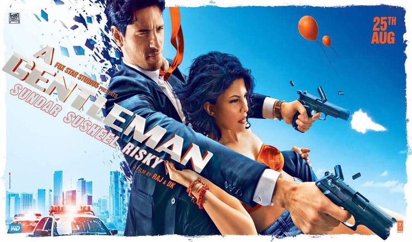 Sidharth Malhotra And Jacqueline Fernandez Film 'A Gentleman' First Poster Out