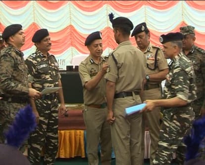 troops got Honoured by CRPF DG in kashmir