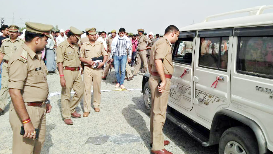 etawah double murder mystery police saying wrong story