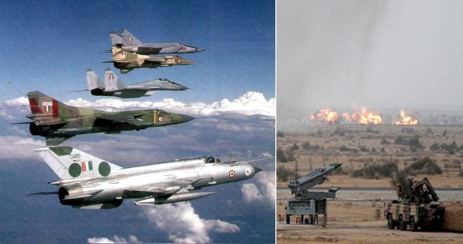 Indian air force upgraded aircraft and missiles