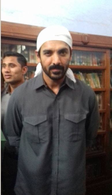 bollywood actor john abraham reached mussoorie for shooting 