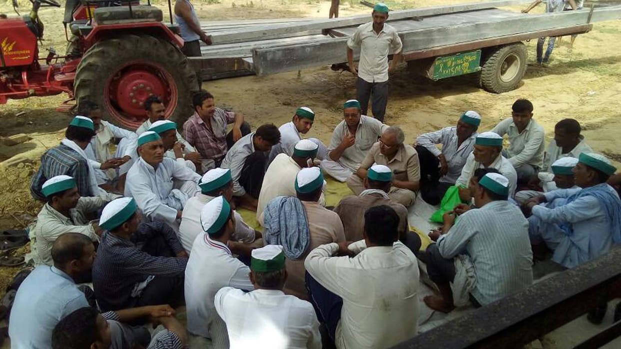 Fury in farmers is rising due to power cuts.