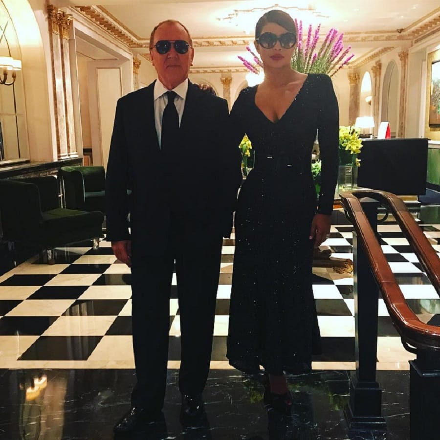 Priyanka Chopra with michael kors attendance at 2017 CFDA Awards 