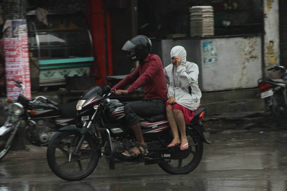 rain in varanasi toady