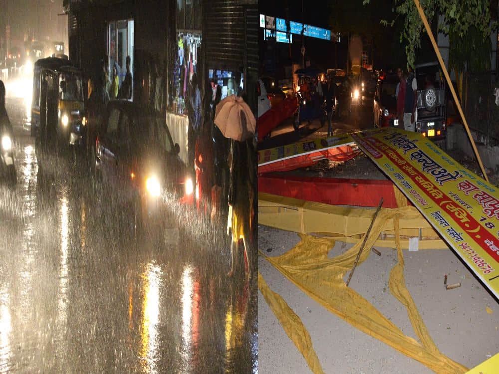 electricity off due to heavy rain in uttarakhand