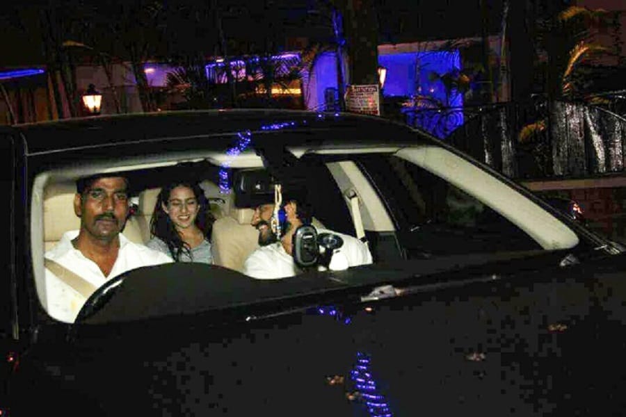 saif ali khan daughter sara ali khan spotted with harshvardhan kapoor 