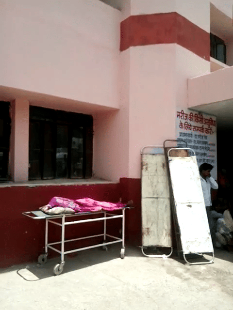 in agra private doctors are on strike and government hospitals are in bad condition