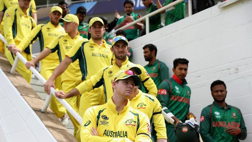  Champions Trophy: Smith left frustrated as rain hurts Australian chances