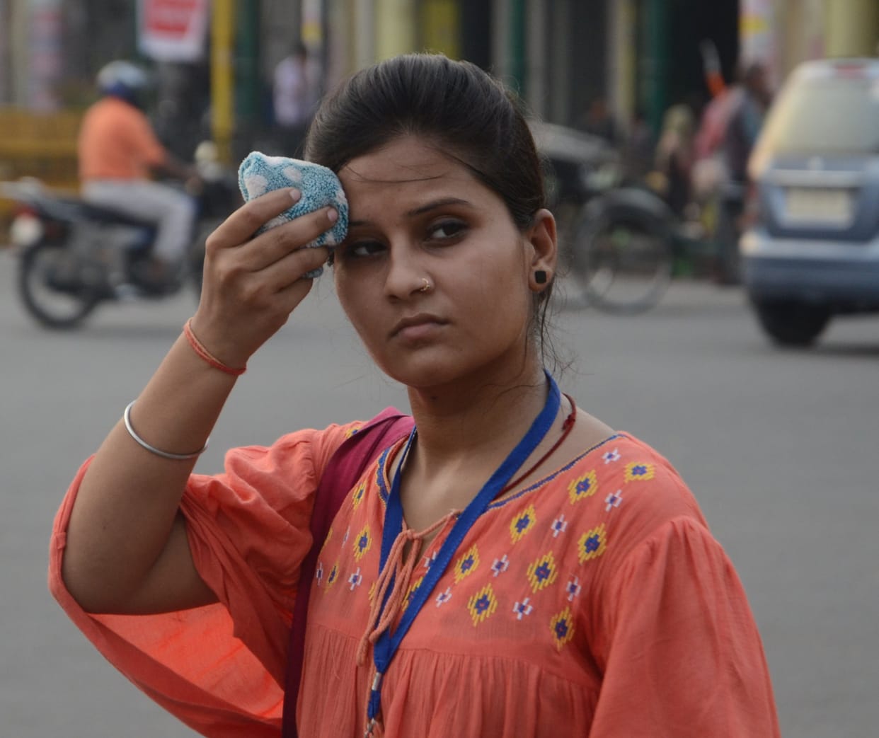 lucknow highest night temperature record in the month of june