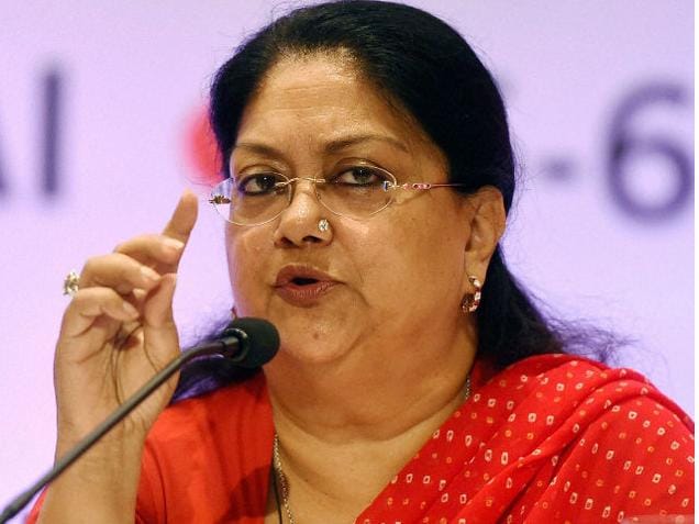 rajasthan vasundhara raje fail to stop the crime against woman in state