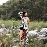 Sunny Leone giving a bath to a stray dog on the sets of MTV Splitsvilla 10