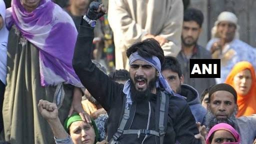 Local militant surrenders in handwara of kashmir