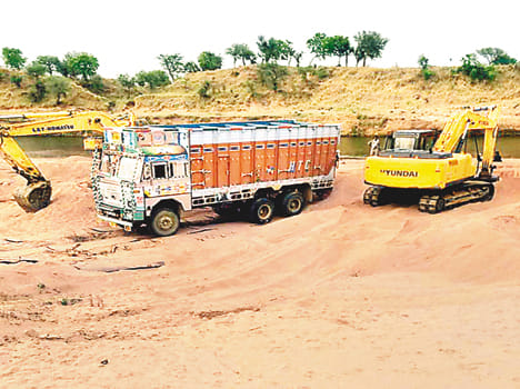 sho suspended in illegal mining