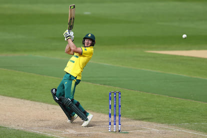 Quinton de Kock's bat has spoken strongly against India