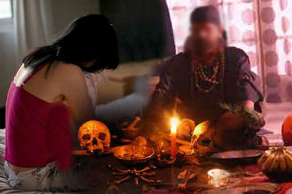 mother father gave sacrifice daughter to tantrik