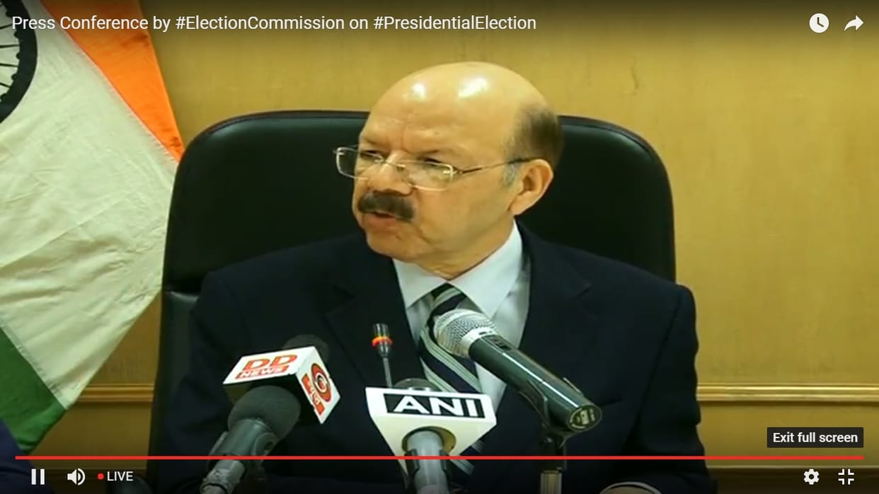 election commission announces poll schedule for vice president election