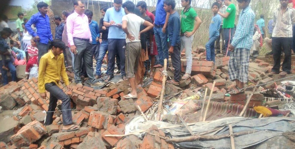 Himachal Pradesh Eight killed as factory wall collapses in Baddi