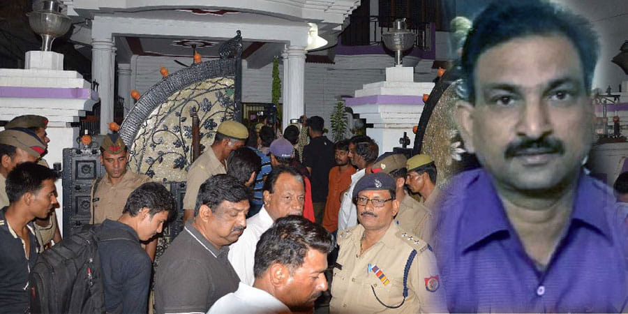 uttar pradesh tripple murder business man shot dead with his wife and son in sitapur 