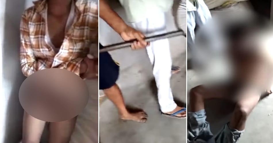 boy stripped naked, brutalized for sexually assaulting children