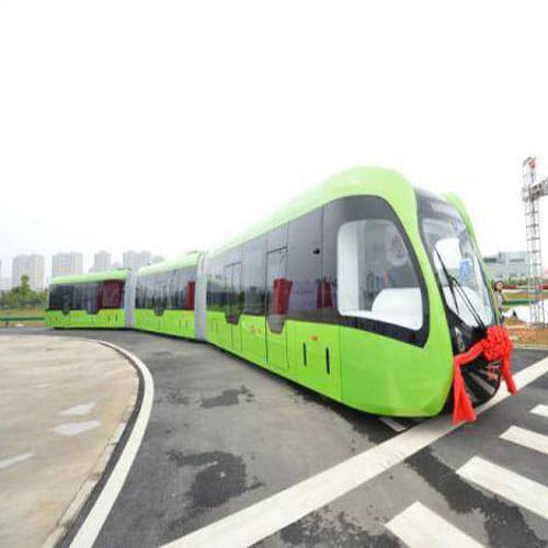 Know In which country the train will not run on the road 