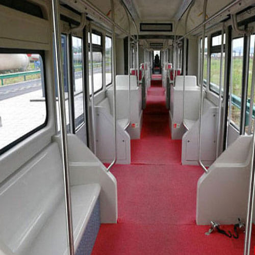 Know In which country the train will not run on the road 