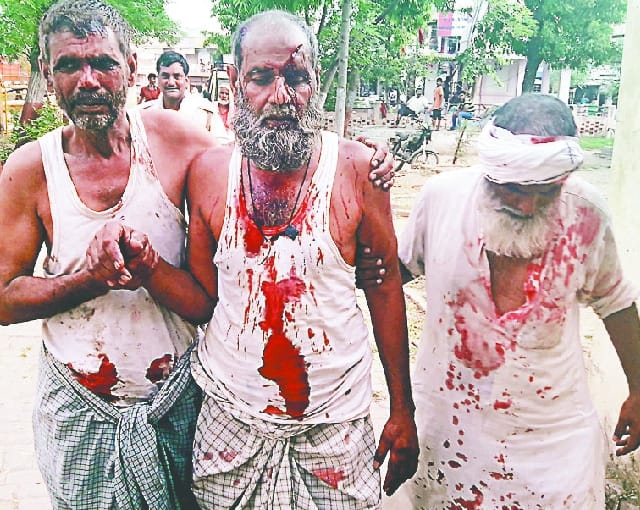 Bloody conflicts, nine injured in two sides