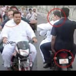 राहुल गांधी और सचिन पायलट ट्रेफिक नियम तोड़कर राजस्थान बॉर्डर से मंदसौर जाते हुए
