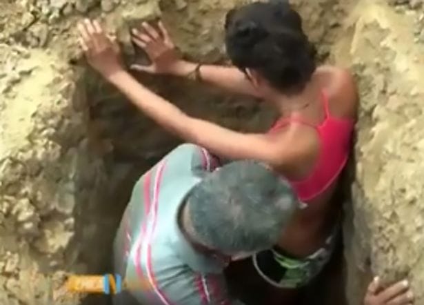 teenage girl buried alive to cure lighting 