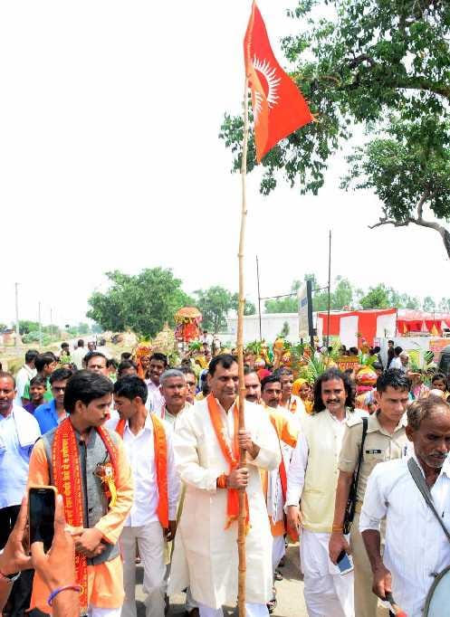 Yagya Mahotsava begins in Gudhani with a grand journey
