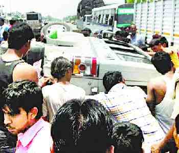 Seven injured in accident, recruitment