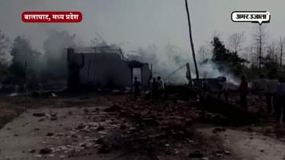 22 PEOPLE DEAD AND 8 PEOPLE INJURED IN FIRE SETED IN CRACKER FACTORY OF BALAGHAT