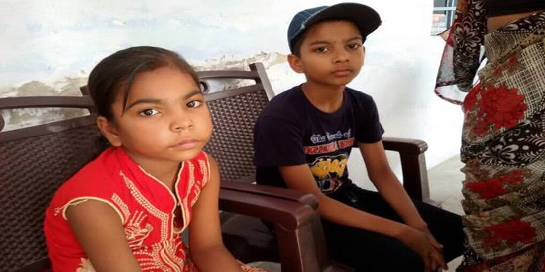 seven year old girl free from the clutches of the tantric